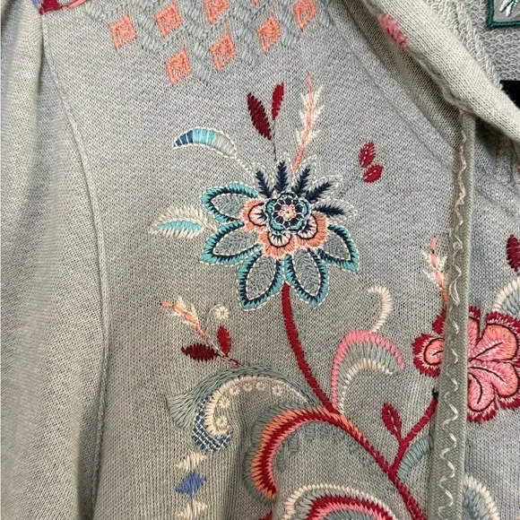 Johnny Was Tua tiered hoodie - Picture 6 of 7